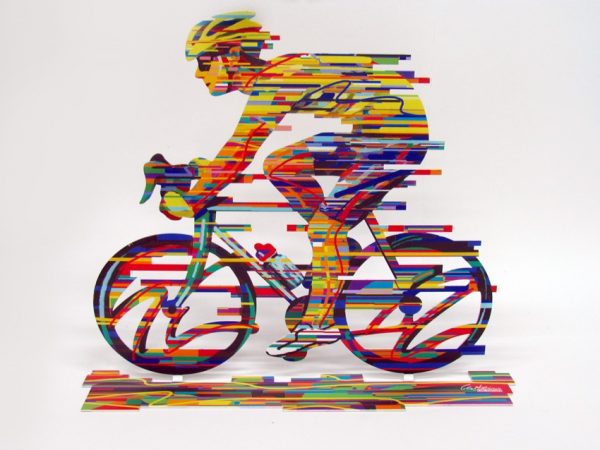 David Gerstein Ride Champion Sculpture 14x17