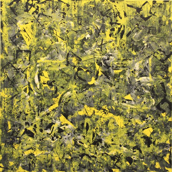 G kim Hinkson Frolicking Abstract Acrylic Painting 36x36