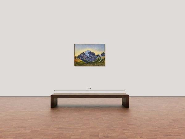 Contemporary Landscape Art. Title: Mt. Temple, by Canadian Artist Dennis Brown.