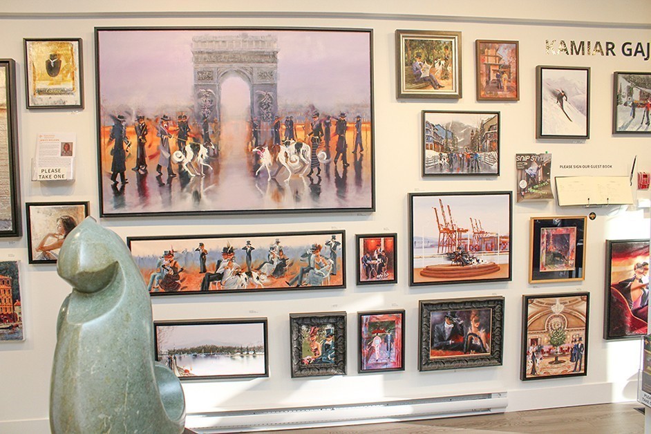 Contemporary Canadian Painter Kamiar Gajoum Exhibition 1