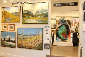 Contemporary Canadian Painter Dennis Brown Exhibition