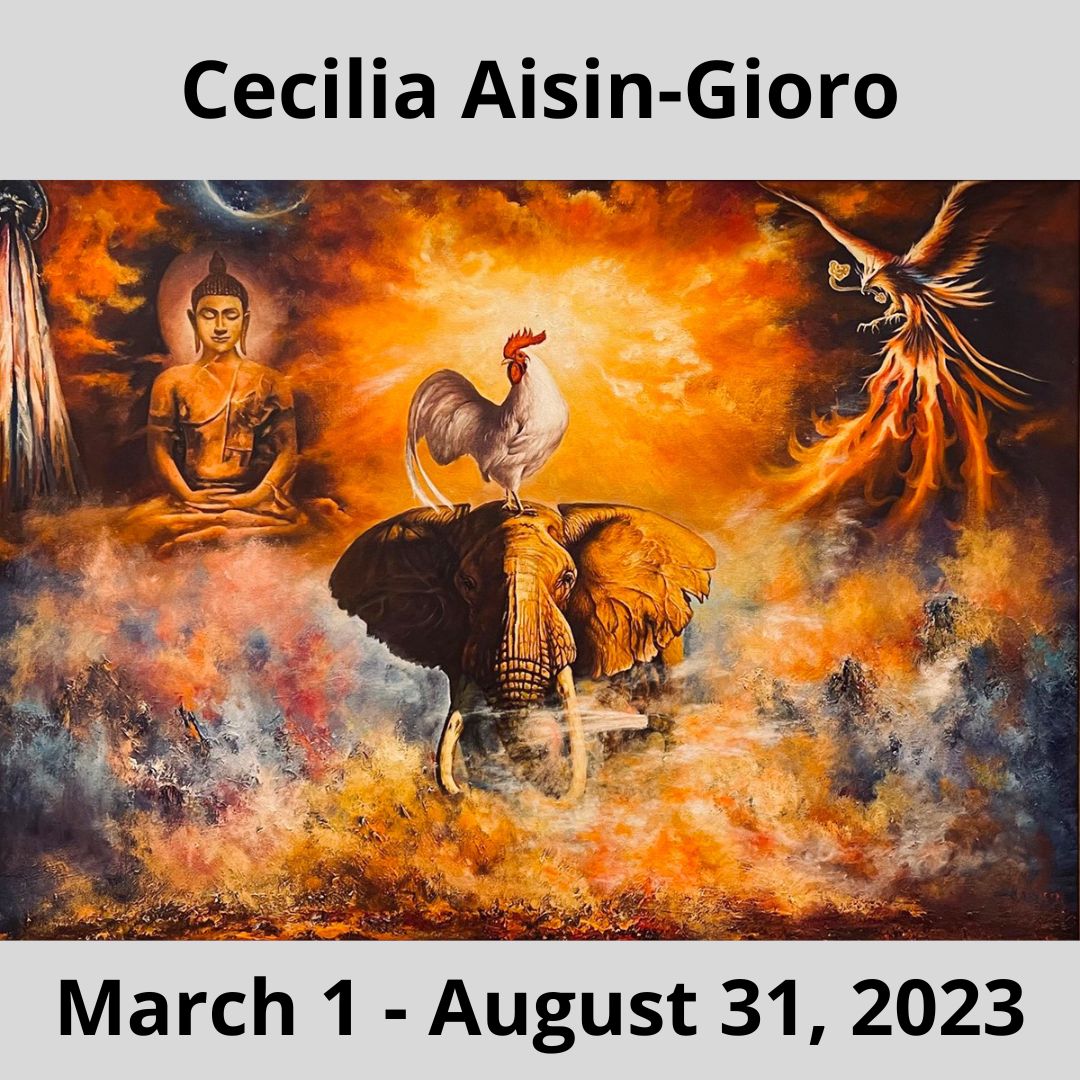 Cecilia Aisin-Gioro's Exhibition in Vancouver Fine Art Gallery.
