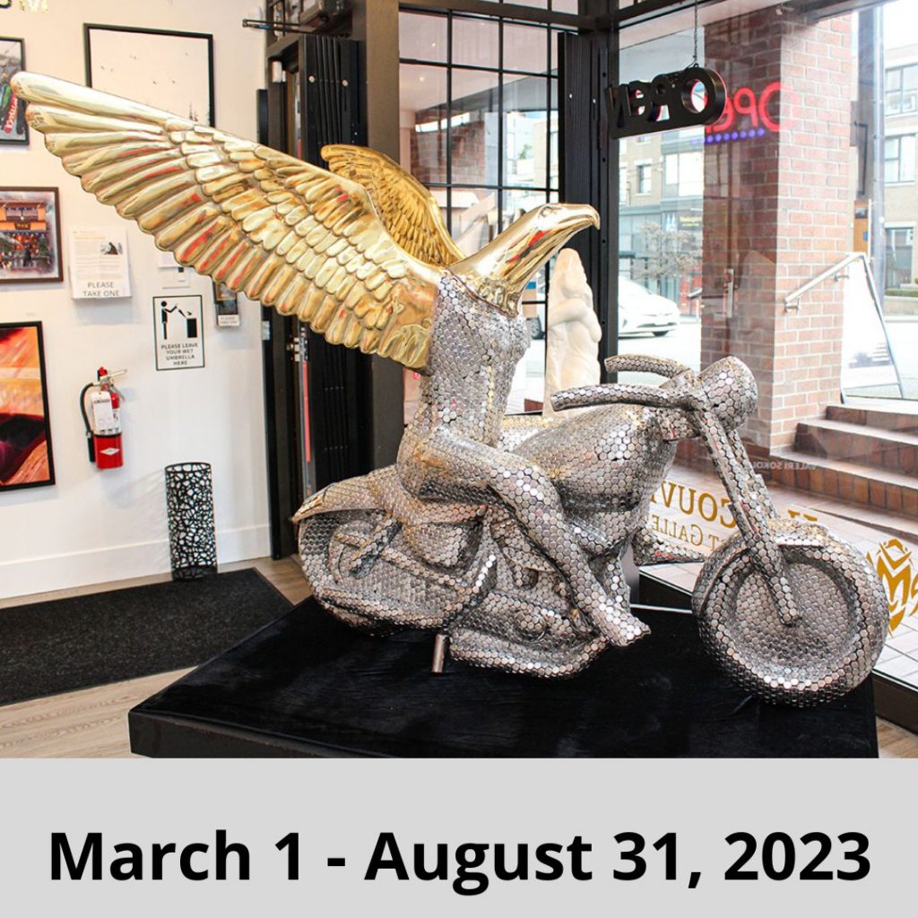 Priyaryan's Exhibition in Vancouver Fine Art Gallery.