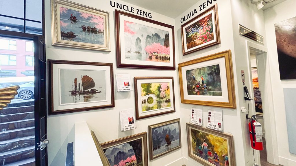 Contemporary Canadian artists Uncle Zeng & Olivia Zeng Exhibitions.