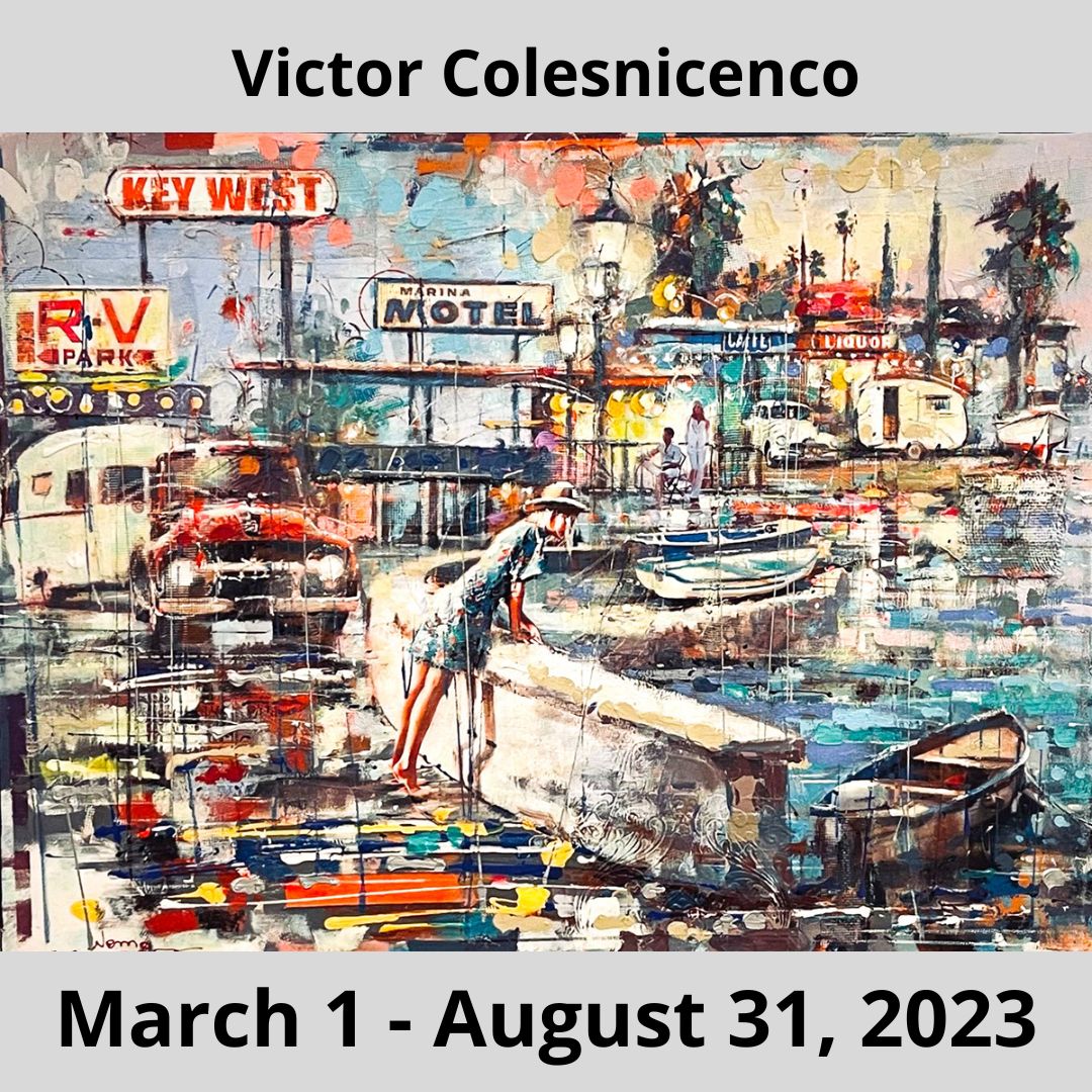 Victor Colesnicenco Exhibition in Vancouver Fine Art Gallery.