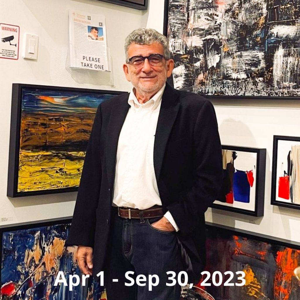 David Hovan's Exhibition in Vancouver Fine Art Gallery.