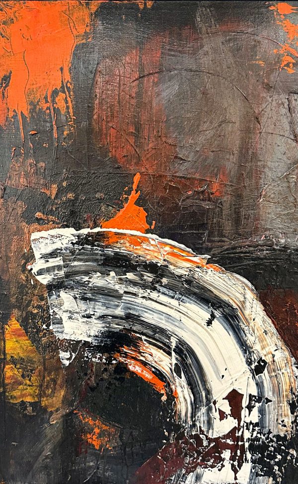 Contemporary Art. Kits Storm by David Hovan-Acrylic on Canvas, Vancouver Fine Art Gallery