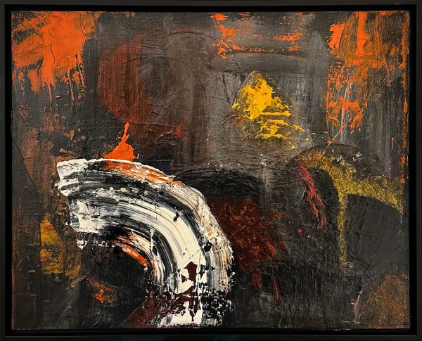 Contemporary Art. Kits Storm by David Hovan-Acrylic on Canvas, Vancouver Fine Art Gallery