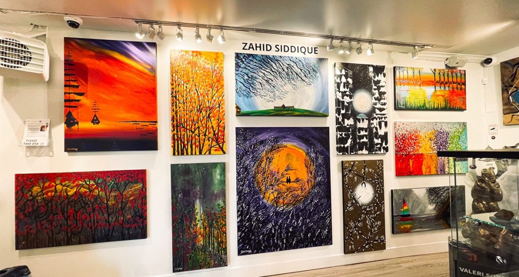 Zahid Siddique Exhibition in Vancouver Fine Art Gallery