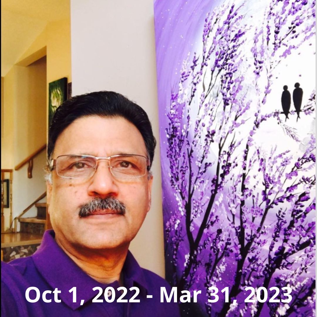 Zahid Siddique's Exhibition in Vancouver Fine Art Gallery.
