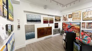 Contemporary artist David Graff's Exhibition in Vancouver Fine Art Gallery.