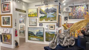 Dennis Brown exhibition at Vancouver Fine Art Gallery.