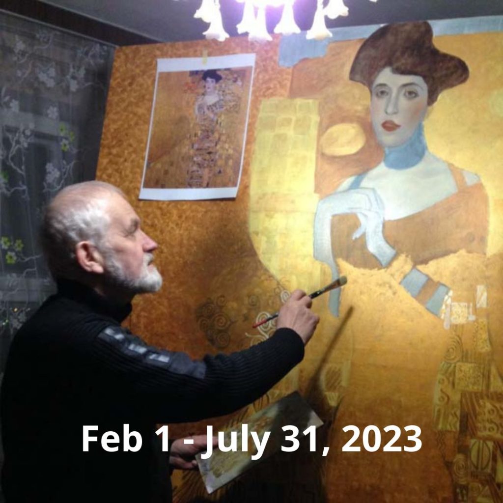 Mykola Yurov's Exhibition in Vancouver Fine Art Gallery.