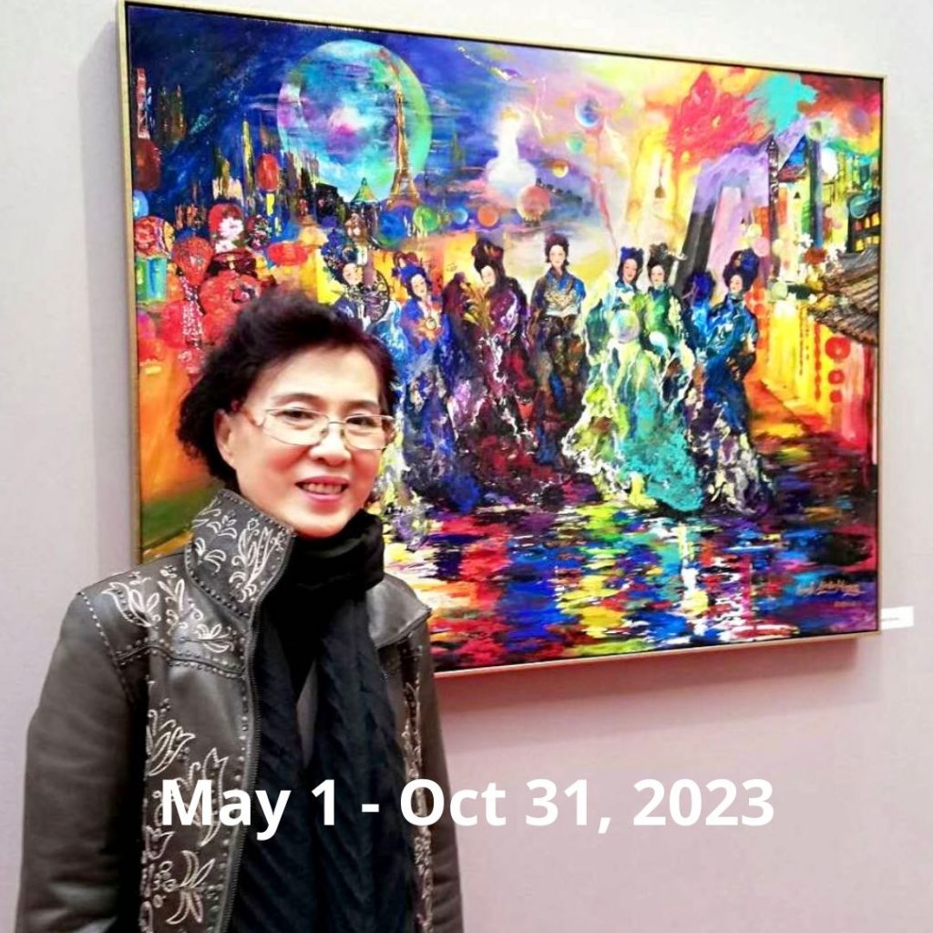 Binbin Huang exhibition at the Vancouver Fine Art Gallery.