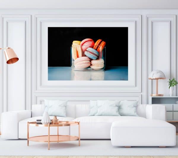 Contemporary art. Title: Macaroons, Oil on Canvas, 40x60 inches by Canadian artist Alexander Sheversky.