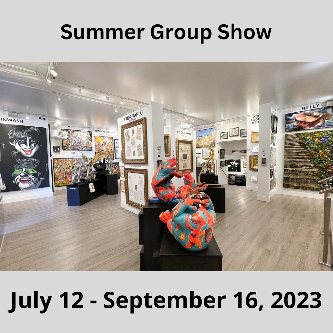 Summer Group Exhibition by award-winning and talented artists.