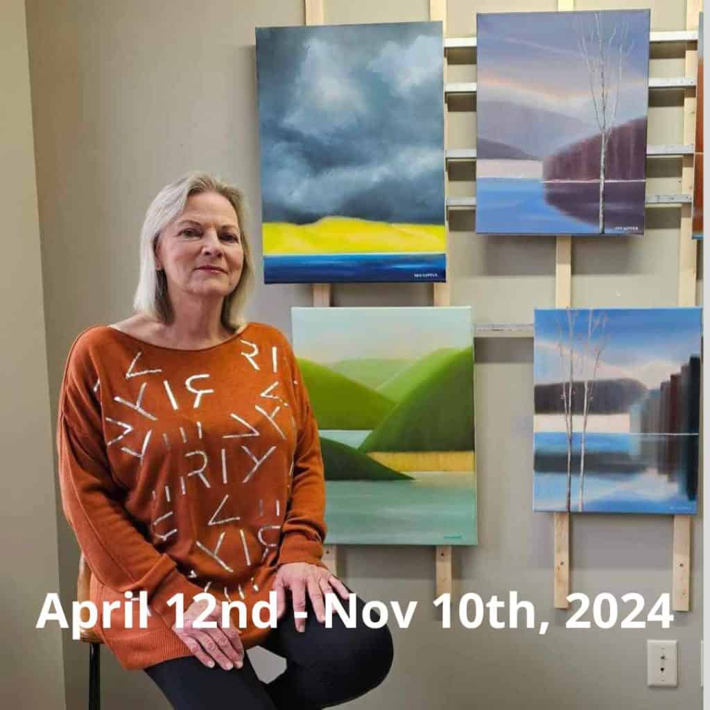 Katherine van Kampen exhibiting in Vancouver Fine Art Gallery.