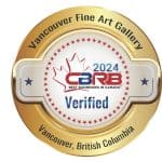 2024 CBRB Inc. Vancouver Fine Art Gallery Badge