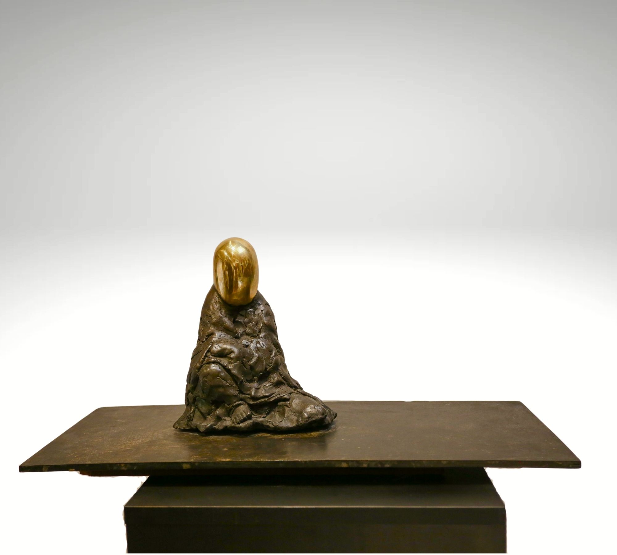 Contemporary Sculpture. Title: by Gao Feng, Bronze, Vancouver Fine Art Gallery.