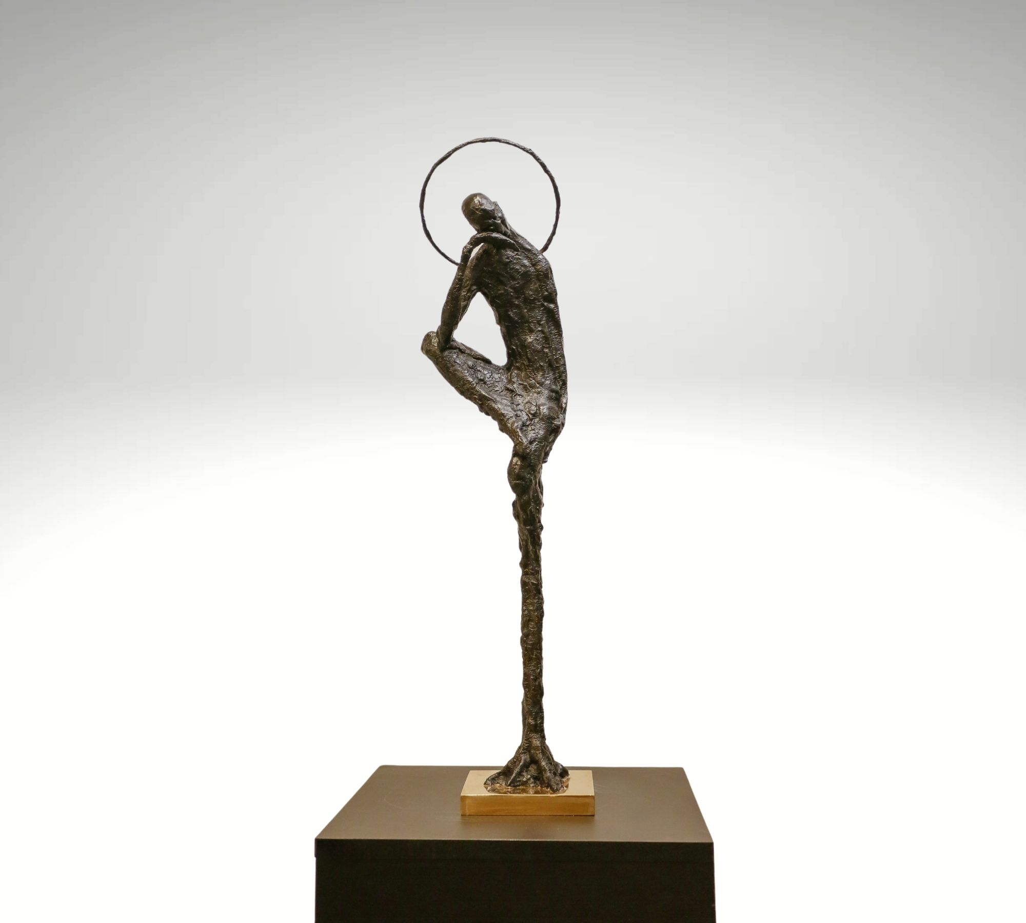 Contemporary Sculpture. Title: by Gao Feng, Bronze, Vancouver Fine Art Gallery.