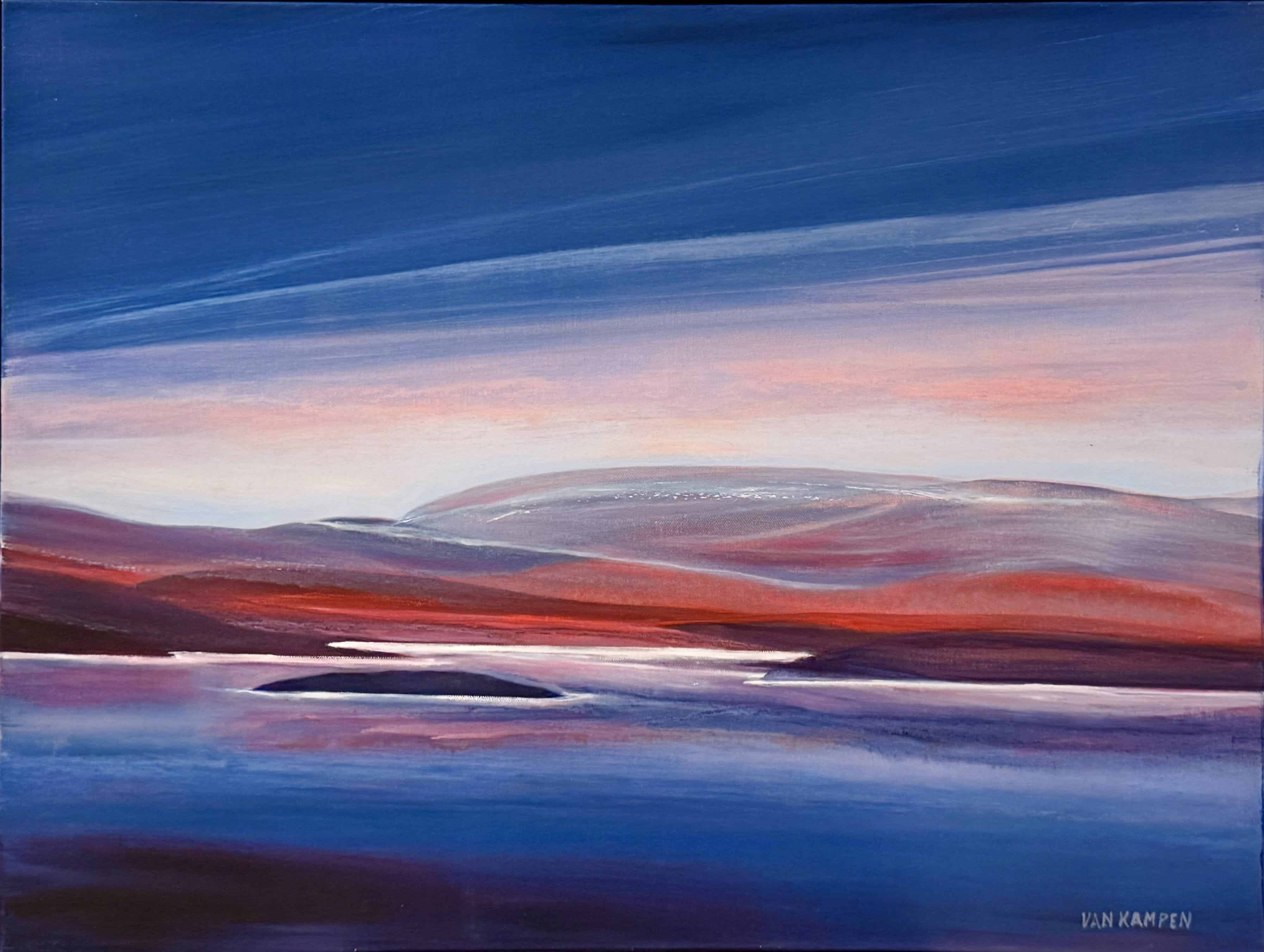 Contemporary Art. Title:  by Canadian artist Katherine van Kampen. Vancouver Fine Art Gallery.