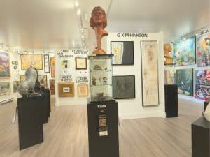Spring & Summer Artist Group Show at Vancouver Fine Art Gallery featuring contemporary paintings and sculpture